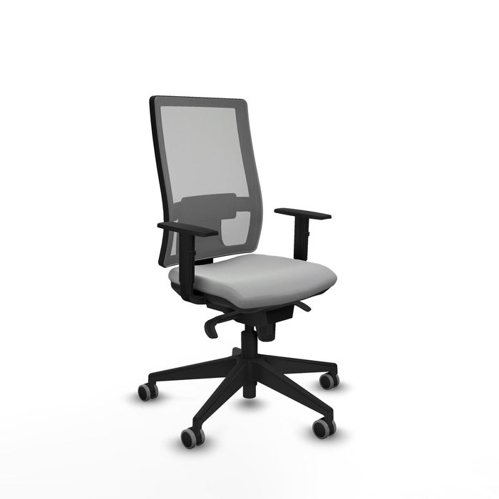 PIQUERAS Y CRESPO Silla de oficina Horna Gris con mecanismo Sincro PIQUERAS Y CRESPO Silla de oficina Horna Gris con mecanismo Sincro