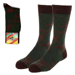 Cerdá Calcetines Jurassic Park Verde oscuro Talla 35-41