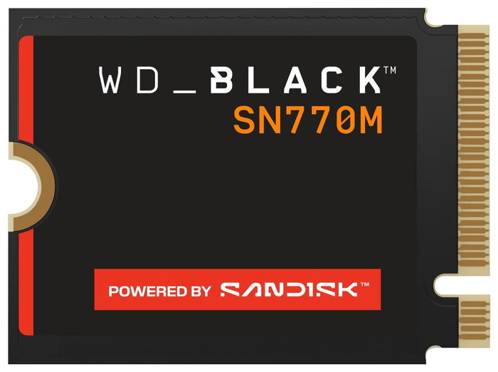 Western Digital WD_BLACK SN770M 2 TB M.2 2230 NVMe SSD Western Digital WD_BLACK SN770M 2 TB M.2 2230 NVMe SSD