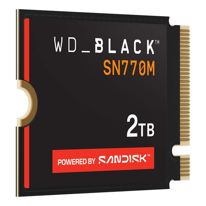 Western Digital WD Black SN770M 2TB SSD NVMe M.2 2230 PCIe 4.0 x4 - Para ASUS ROG Ally y Steam Deck