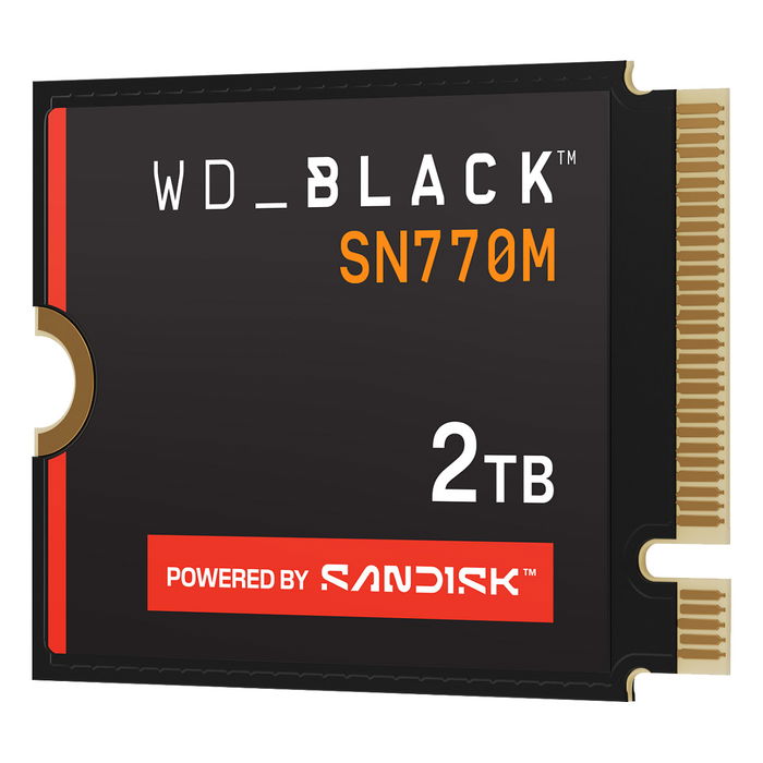 Western Digital WD Black SN770M 2TB SSD NVMe M.2 2230 PCIe 4.0 x4 - Para ASUS ROG Ally y Steam Deck