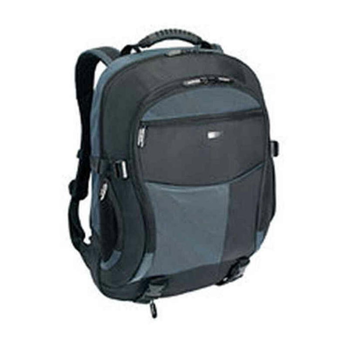 Targus Mochila Atmosphere XL para Portátil de 17-18 Pulgadas, Negro y Azul Targus Mochila Atmosphere XL para Portátil de 17-18 Pulgadas, Negro y Azul