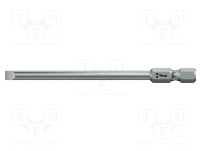 WERA Punta de destornillador plana 5,5x0,8mm WERA Punta de destornillador plana 5,5x0,8mm