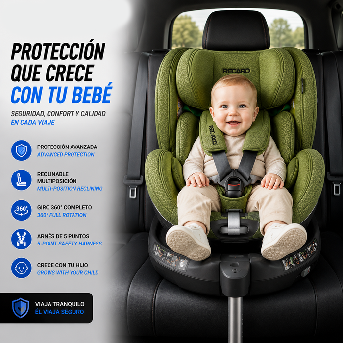 Recaro XENON 1 KID Epic Green 61-125cm Recaro XENON 1 KID Epic Green 61-125cm
