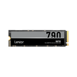 LEXAR NM790 SSD M.2 NVMe 1TB PCIe Gen4 x4 - 7400 MB/s Leer, 6500 MB/s Escribir - LNM790X001T-RNNNG