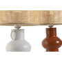 DKD Home Decor Lámpara de Sobremesa de Metal y Bambú, Surtido de 2 Unidades