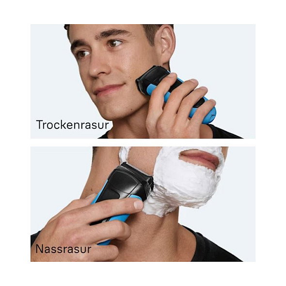 Braun Series 3 310s Azul y Negro