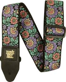 Ernieball Correa Guitarra Bajo Jacquard Evening Bloom