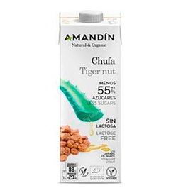 AMANDIN Bebida de Chufa 1 lt x 6 uds