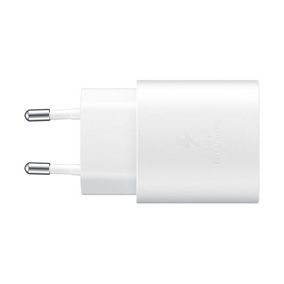 Samsung EP-TA800NWE Original Cargador de Pared USB-C 25W Rápido Blanco Compatible con Galaxy Samsung EP-TA800NWE Original Cargador de Pared USB-C 25W Rápido Blanco Compatible con Galaxy
