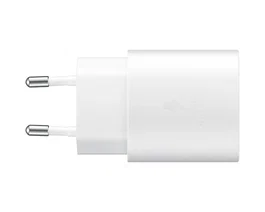 Samsung EP-TA800NWEGEU Cargador de Pared Super Fast Charging 25W, 1 Puerto USB Tipo-C, Blanco, Carga Rápida PD 3.0, Universal 100-240V