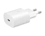 Samsung EP-TA800NWEGEU Cargador de Pared Super Fast Charging 25W, 1 Puerto USB Tipo-C, Blanco, Carga Rápida PD 3.0, Universal 100-240V