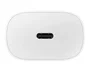 Samsung EP-TA800NWEGEU Cargador de Pared Super Fast Charging 25W, 1 Puerto USB Tipo-C, Blanco, Carga Rápida PD 3.0, Universal 100-240V