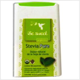 BE SWEET Stevia 300 Comprimidos Eco Natural Endulzante Sin Calorías Origen Alemania
