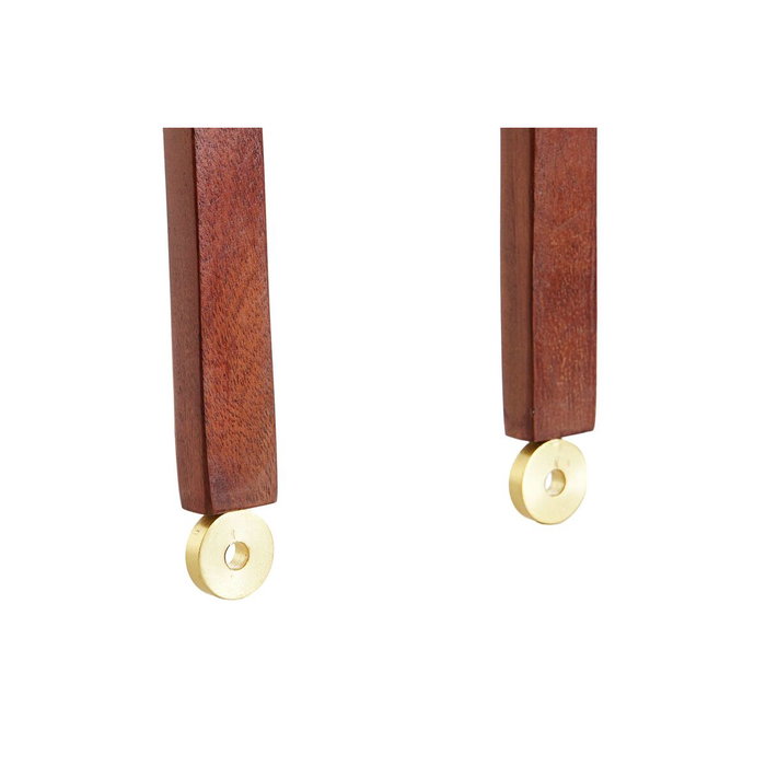 DKD Home Decor Set de Utensilios de Acacia y Aluminio Marrón y Dorado, 24 Piezas DKD Home Decor Set de Utensilios de Acacia y Aluminio Marrón y Dorado, 24 Piezas