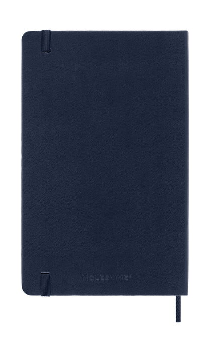 Moleskine DHB2018WN3Y26 Agenda Semanal 18 Meses (Julio 2025-Diciembre 2026) Tapa Dura Azul Zafiro L (13x21 cm)