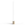 Philips 929003479701 Hue White and Color Ambiance Gradient Signe - Lámpara de Pie LED Inteligente Bluetooth/Zigbee, 2550 lm, Madera Roble, Multi Color IP20