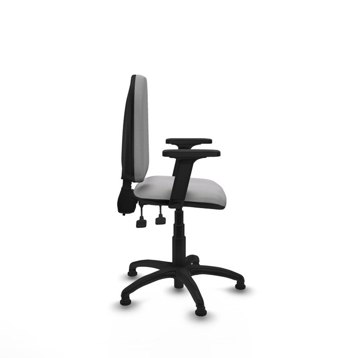PIQUERAS Y CRESPO Silla de oficina Aýna Gris claro con Brazos 2D