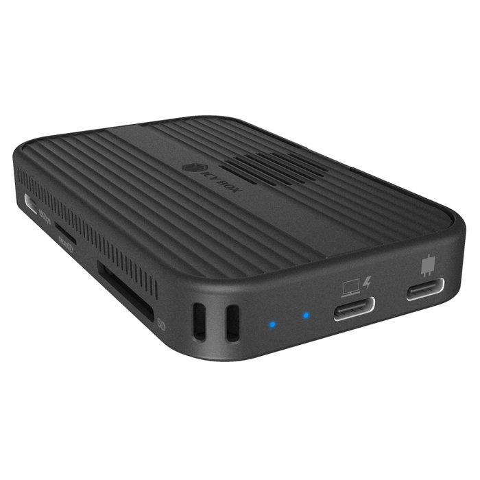 ICY BOX IB-DK4071M-CU31 Multi Dockingstation Negro
