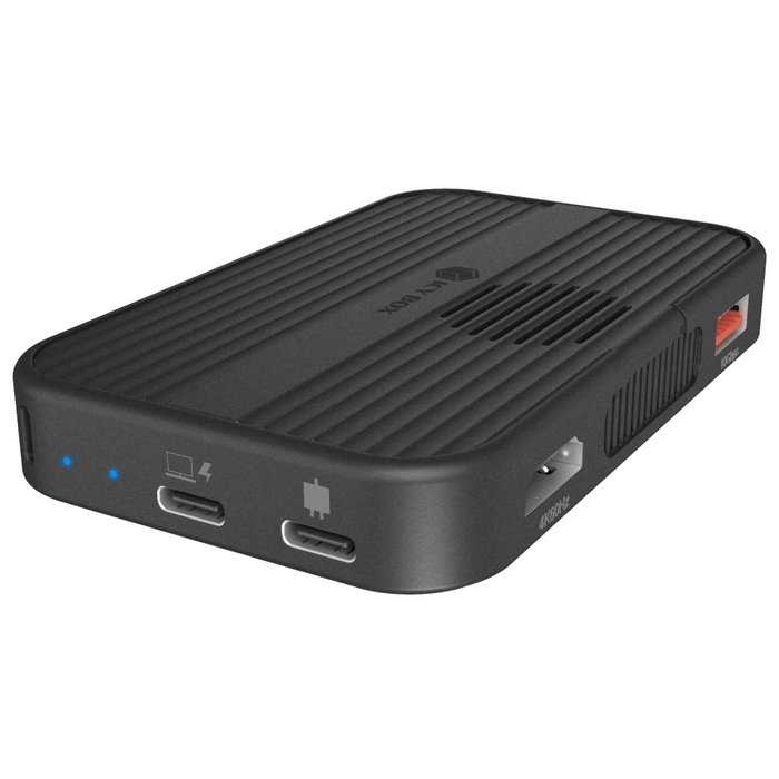 ICY BOX IB-DK4071M-CU31 Multi Dockingstation Negro