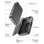 ICY BOX IB-DK4071M-CU31 Multi Docking Station SSD M.2 USB 3.2 Gen 2 Type-C Negro