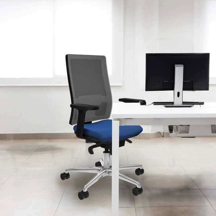 PIQUERAS Y CRESPO Silla de oficina Horna Verde petróleo y Blanco PIQUERAS Y CRESPO Silla de oficina Horna Verde petróleo y Blanco