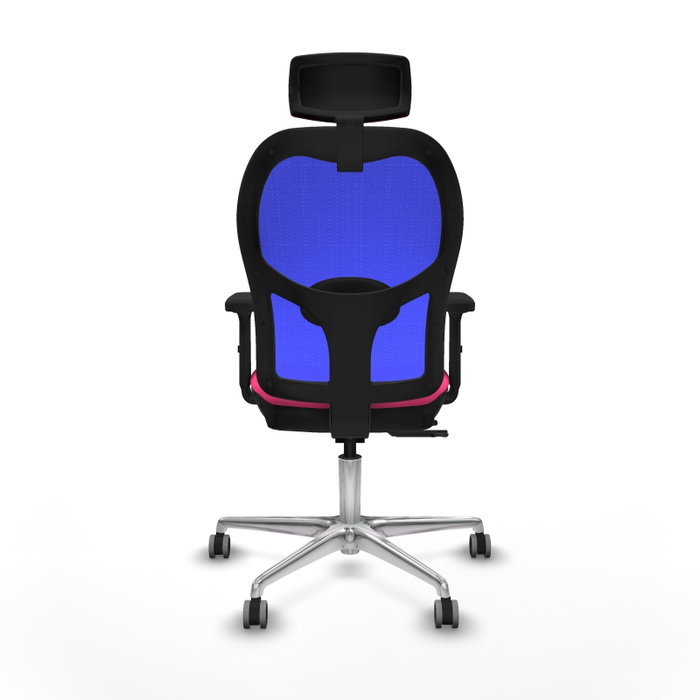 PIQUERAS Y CRESPO Silla de oficina Jorquera Rosa y Azul PIQUERAS Y CRESPO Silla de oficina Jorquera Rosa y Azul