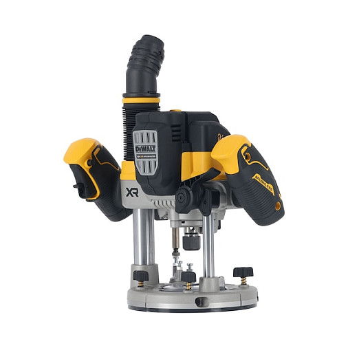 DeWALT DCW620NT-XJ Fresadora/Tupí Inalámbrica 18V, Sin Escobillas, Base de Superficie, 23000 RPM, Ajustable