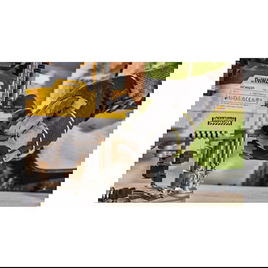 DeWALT DCW620NT-XJ Fresadora/Tupí Inalámbrica 18V, Sin Escobillas, Base de Superficie, 23000 RPM, Ajustable