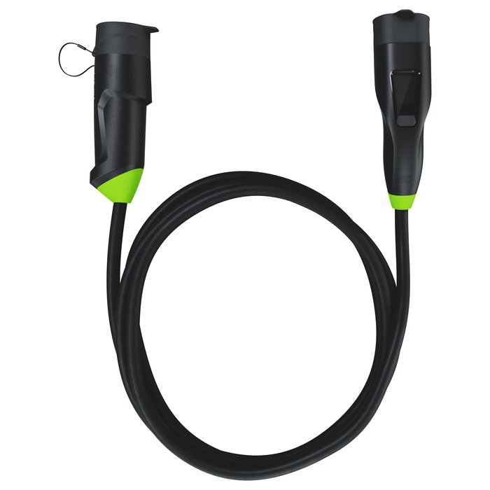 Green Cell Habu EV-Ladestation 7m 2-in-1 11kw Black Cargador para Vehículos Eléctricos Green Cell Habu EV-Ladestation 7m 2-in-1 11kw Black Cargador para Vehículos Eléctricos