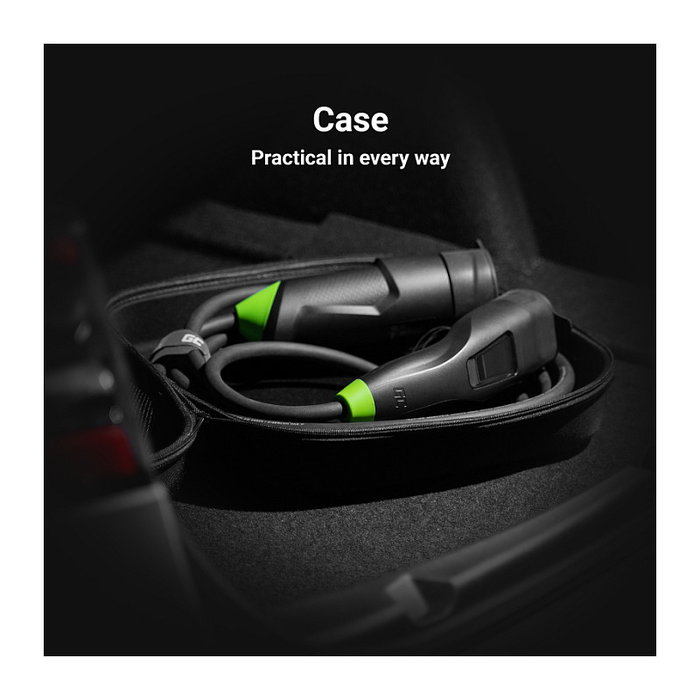 Green Cell Habu EV-Ladestation 7m 2-in-1 11kw Black Cargador para Vehículos Eléctricos Green Cell Habu EV-Ladestation 7m 2-in-1 11kw Black Cargador para Vehículos Eléctricos