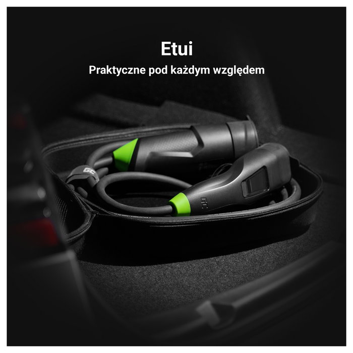 Green Cell Habu EV-Ladestation 7m 2-in-1 11kw Black Cargador para Vehículos Eléctricos Green Cell Habu EV-Ladestation 7m 2-in-1 11kw Black Cargador para Vehículos Eléctricos
