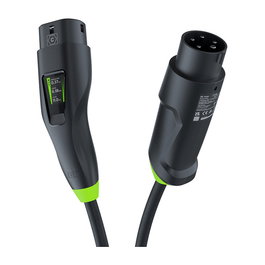 Green Cell Habu EV-Ladestation 7m 2-in-1 11kw Black Cargador para Vehículos Eléctricos