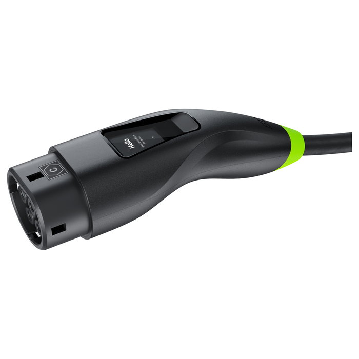 Green Cell Habu Cargador Móvil EV 11kW Tipo 2 7m Negro
