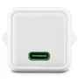 Hama 00201980 Cargador Rápido USB-C de 20W con Power Delivery y Quick Charge 3.0, Blanco, Compacto, Compatible con iPhone 11/12/13/14/15, Smartphones, Tablets y Más