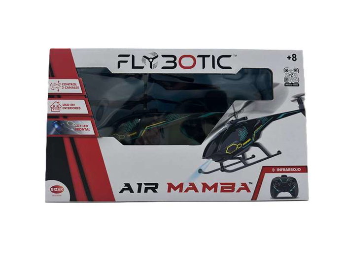 Bizak Air Mamba Helicóptero de Radio Control con Luz LED