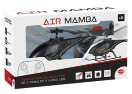Bizak Air Mamba Helicóptero de Radio Control con Luz LED