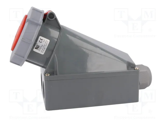 PAWBOL Conector de alimentación AC trifásicos hembra 63A 400V 5 pines