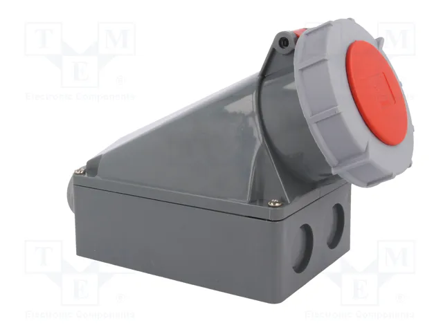 PAWBOL Conector de alimentación AC trifásicos hembra 63A 400V 5 pines