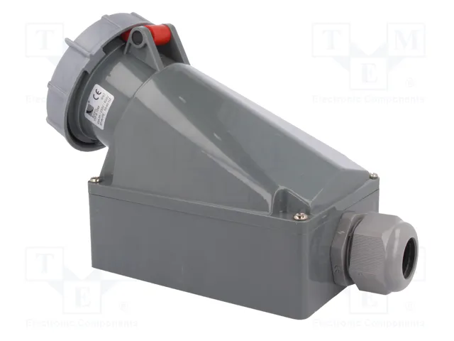 PAWBOL Conector de alimentación AC trifásicos hembra 63A 400V 5 pines