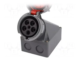 PAWBOL Conector de alimentación AC trifásicos hembra 63A 400V 5 pines