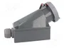 PAWBOL Conector de alimentación AC trifásicos hembra 63A 400V 5 pines