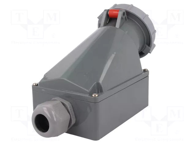 PAWBOL Conector de alimentación AC trifásicos hembra 63A 400V 5 pines
