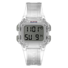 Guess GW0270G1 con pantalla digital y correa transparente