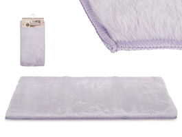 Giftdecor Alfombra Pelo Corto Lila 60x90 cm (Set de 6)