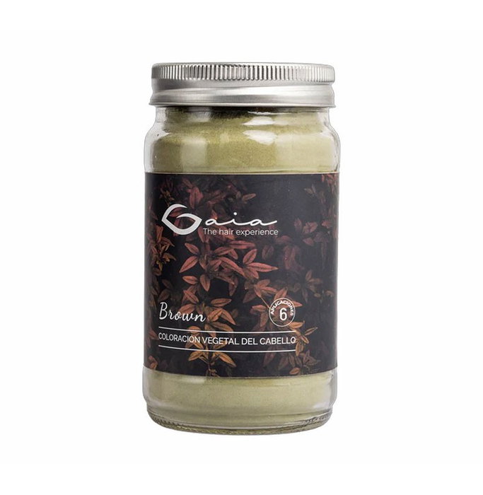 Gaia Brown Tinte Natural para Cabellos Morenos y Castaños Oscuros Gaia Brown Tinte Natural para Cabellos Morenos y Castaños Oscuros