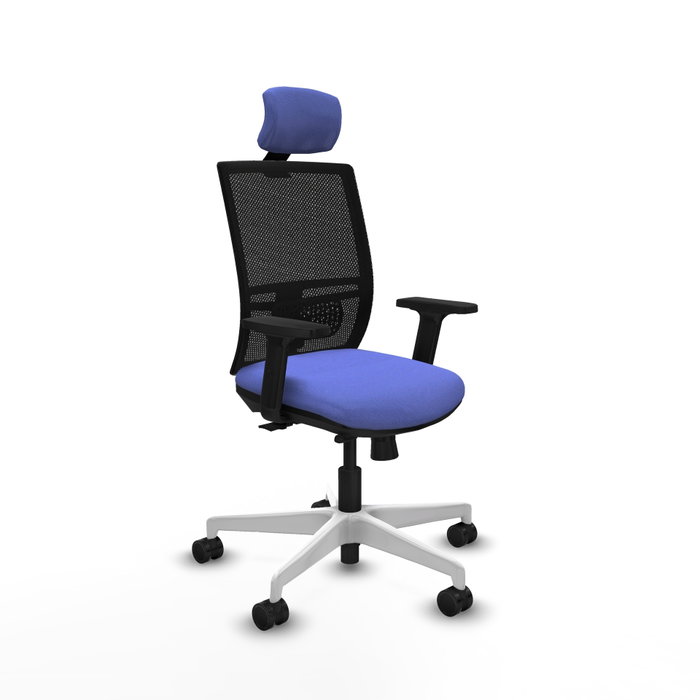 PIQUERAS Y CRESPO Silla de oficina Yunquera Azul claro y Negro PIQUERAS Y CRESPO Silla de oficina Yunquera Azul claro y Negro