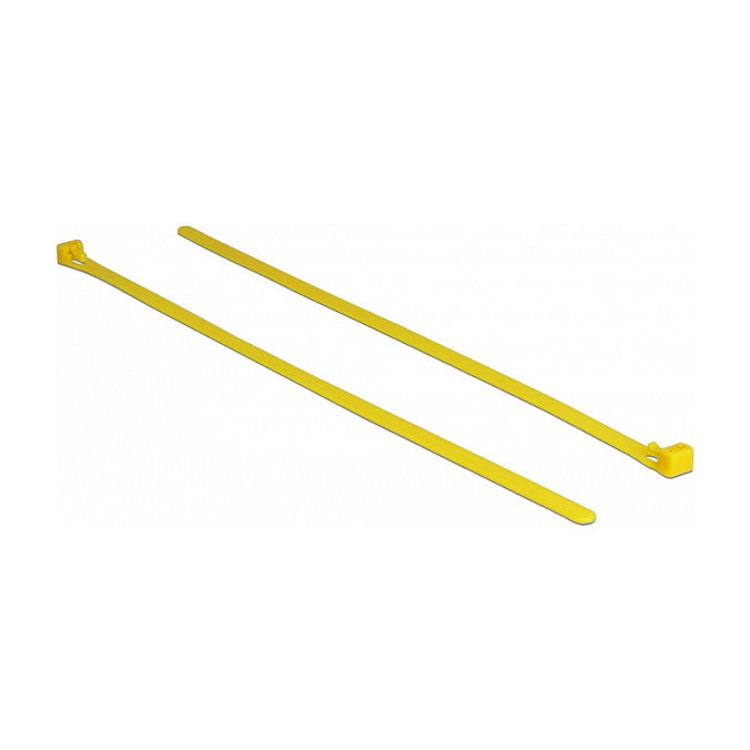 DeLOCK Bridas Reutilizables Amarillas 300 x 7,6 mm (100 unidades) DeLOCK Bridas Reutilizables Amarillas 300 x 7,6 mm (100 unidades)