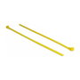DeLOCK Bridas Reutilizables Amarillas 300 x 7,6 mm (100 unidades)