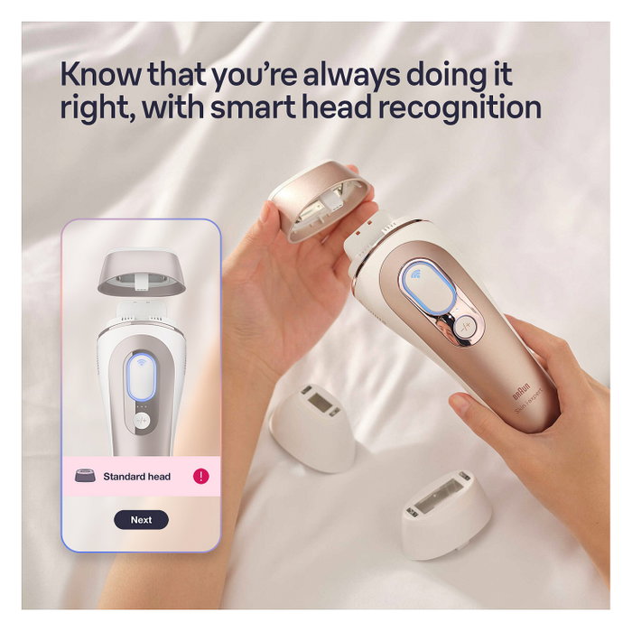 Braun Silk-Expert Pro IPL PL7253 Oro rosa, Blanco